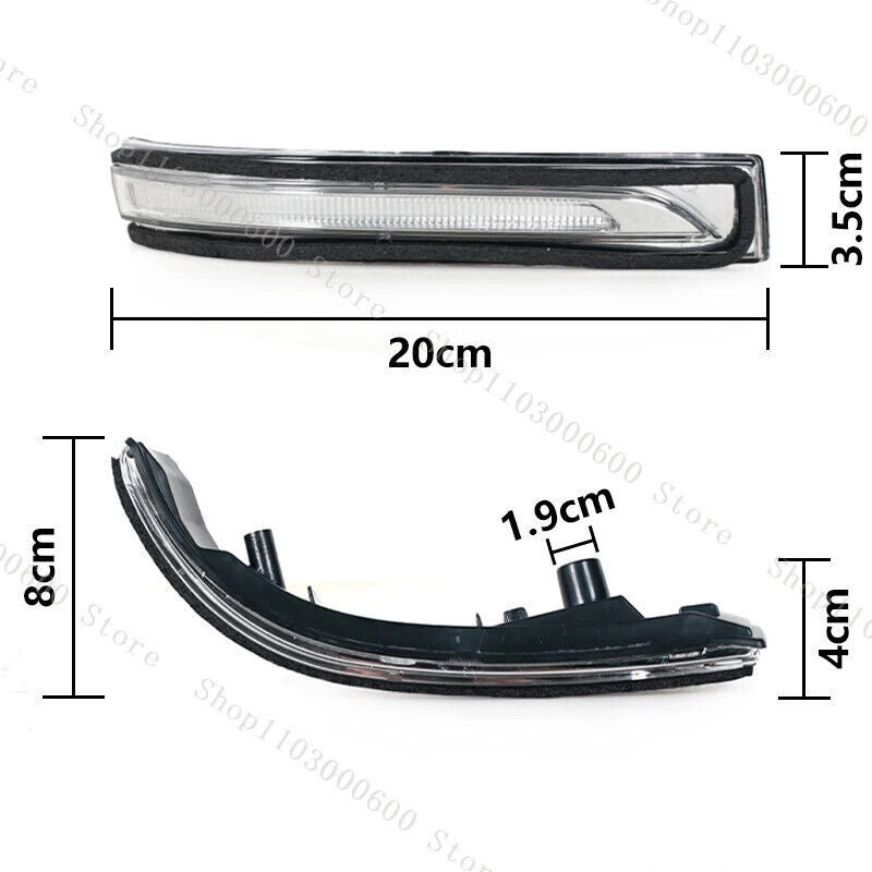 for Hyundai for Tucson 2016-2019 Rearview Wing Door Side Mirror Turn Signal Light