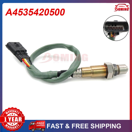 4pcs Oxygen O2 Sensor 12 For 2017-2019 for Ford Fusion V6 2.7L Upstream+Downstream