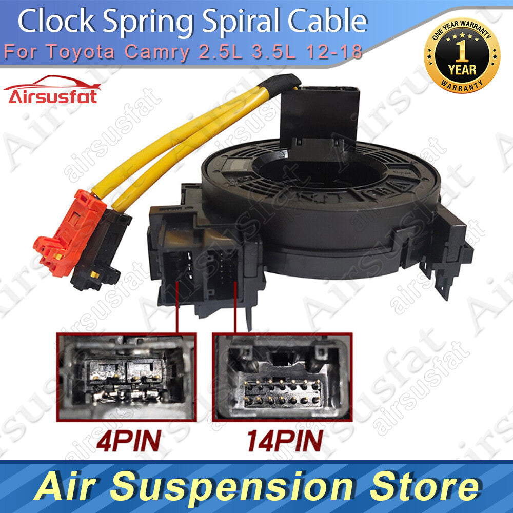 Spiral Cable Clock Spring Fit for Toyota for Camry 2.5L 3.5L 2012-2018 84306-09020