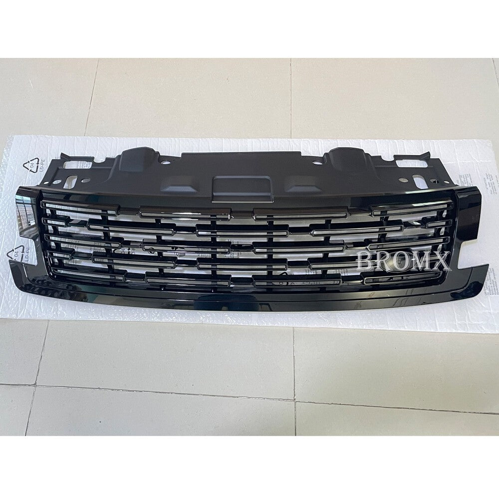 Front Bumper Grill Mesh Grille Fit For LR for Range Rover Vogue L460 202-2024 Black