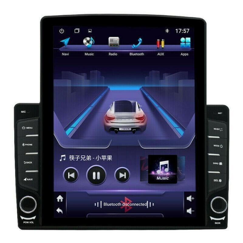 1DIN Car Stereo Radio Android 8.1 GPS Quad Core 10.1 Inch Multimedia MP5 Player