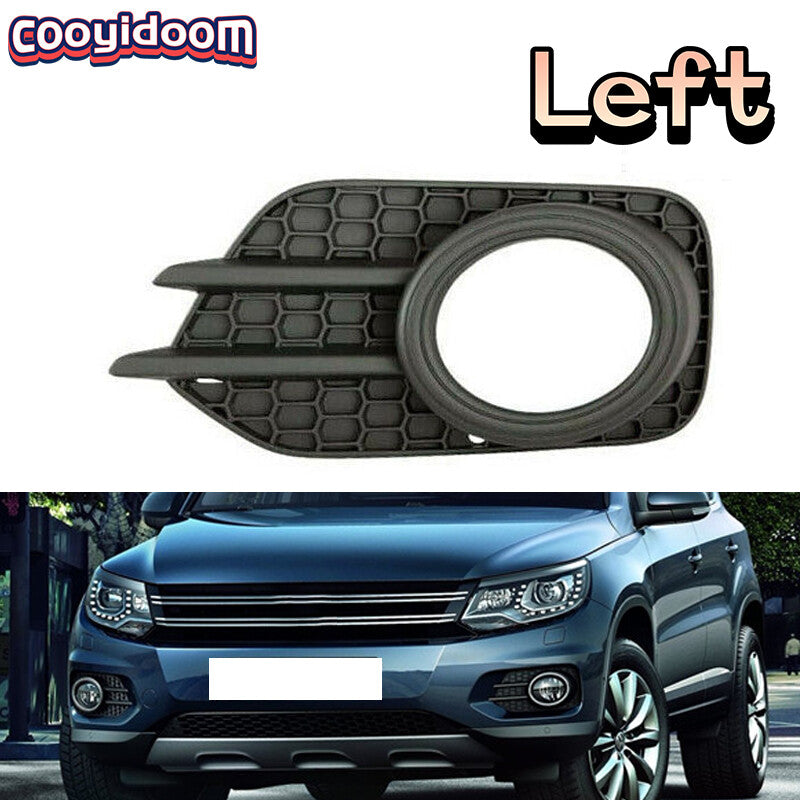 Left fog light/driver's headlight cover trim panel for Volkswagen for Tiguan 2012-2017