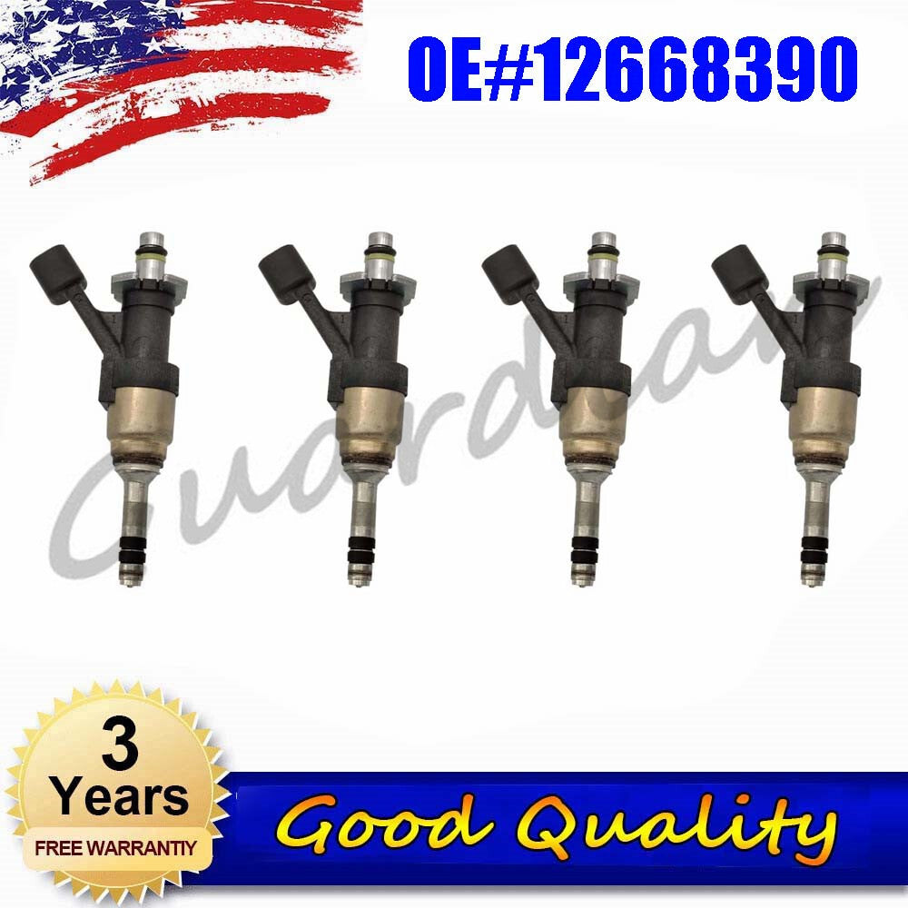 4-pack 12668390 fuel injectors for Chevrolet Silverado Suburbs, Tahoe, Jimsy, for Yukon