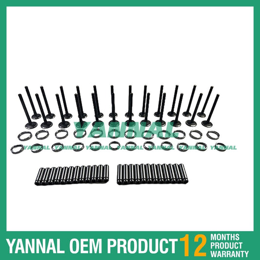 New D13F Intake Exhaust Valve Guide for Seat Kit for Volvo diesel engines