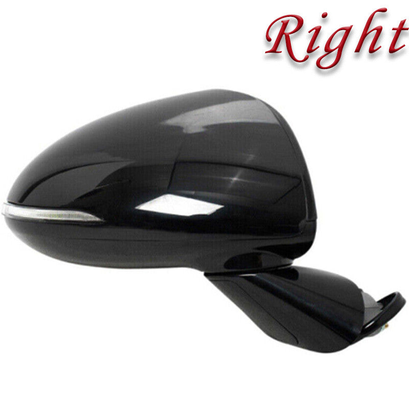 Right rear side view door mirror for Hyundai Sonata 2020 - 2022 (8-pin) passenger side