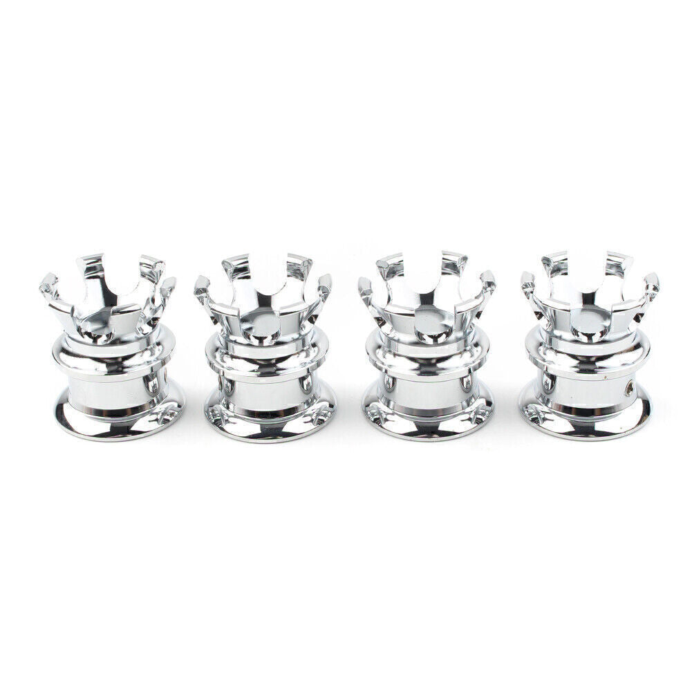 4x Head Bolt Topper Cover Cap Engine Cover Trim Chrome for Sportster XL883 1200