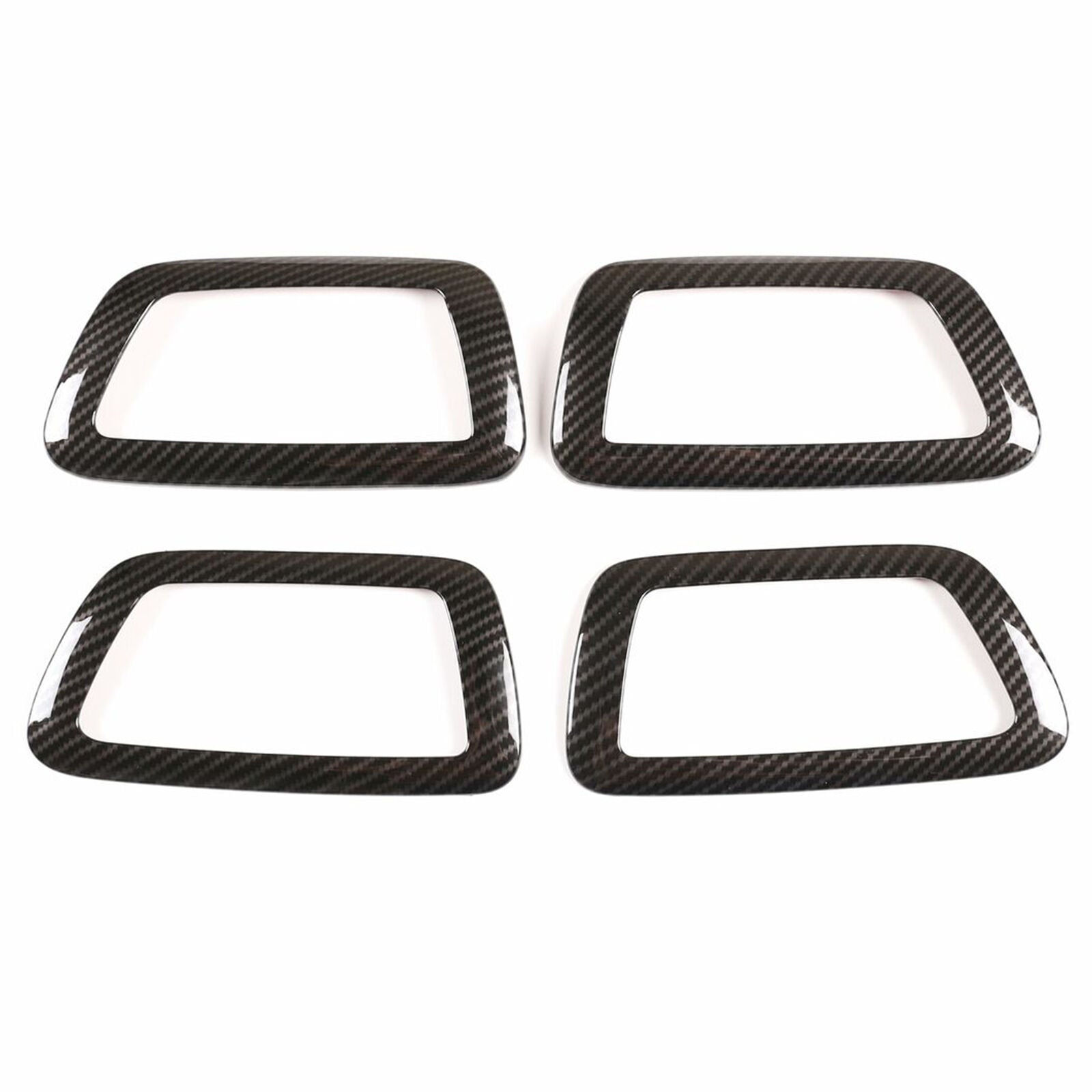 Fits for Toyota Tacoma 2016-2020 Carbon Fiber ABS Interior Door Handle Bowl Trim