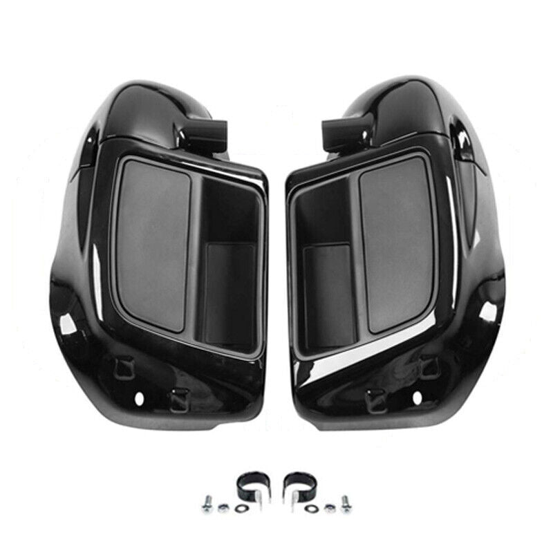Vivid Black Lower Vented Leg Fairing Fit for Harley Touring Street Glide 14-2023