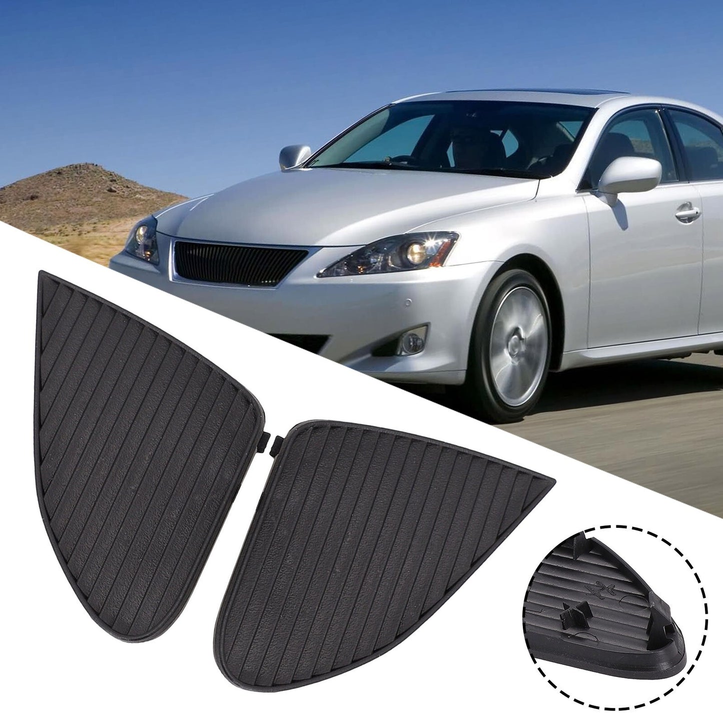 Door handle cover car parts, easy to install, front left replacement