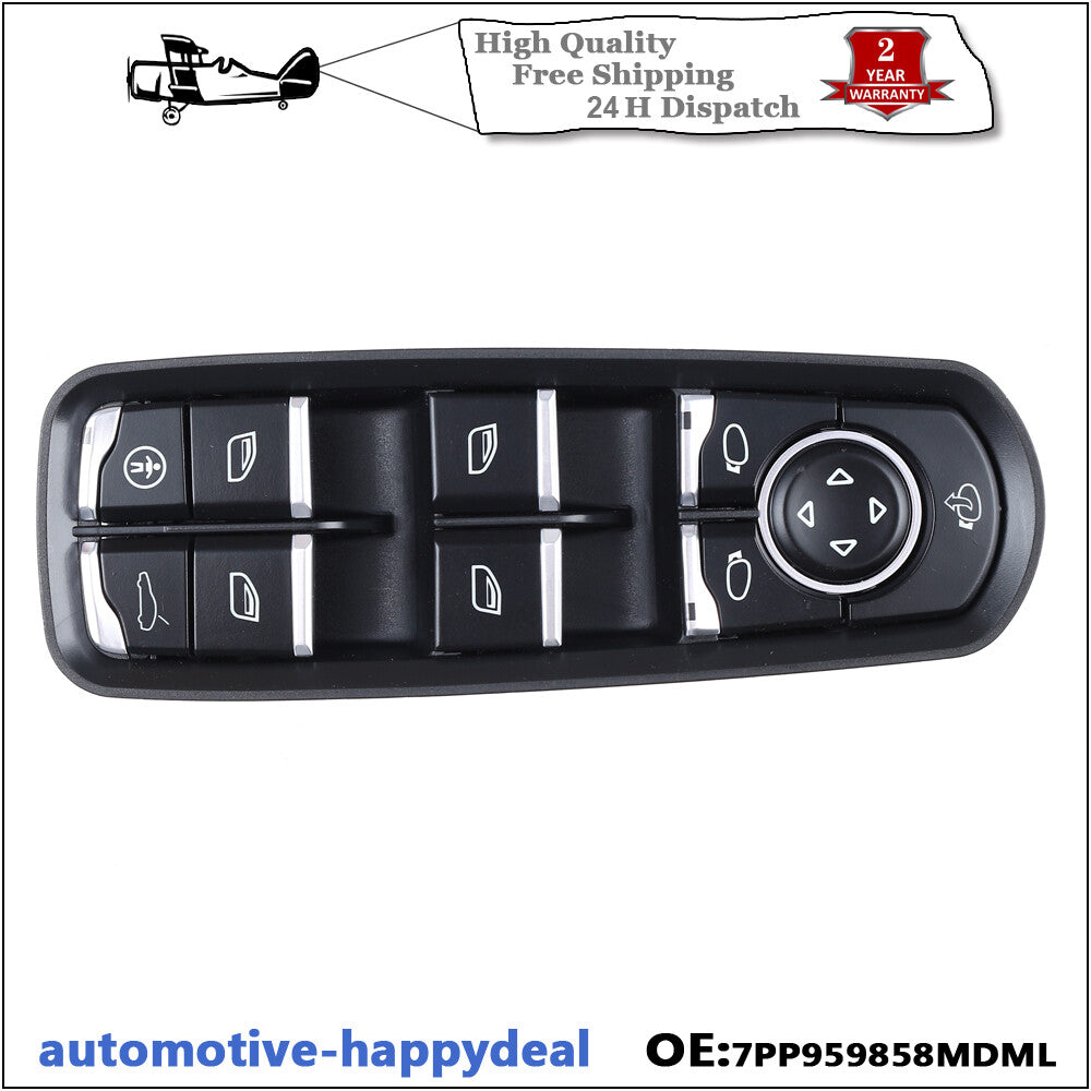 Drivers Electric Master Window Switch for Porsche for Panamera for Cayenne Macan Cayman