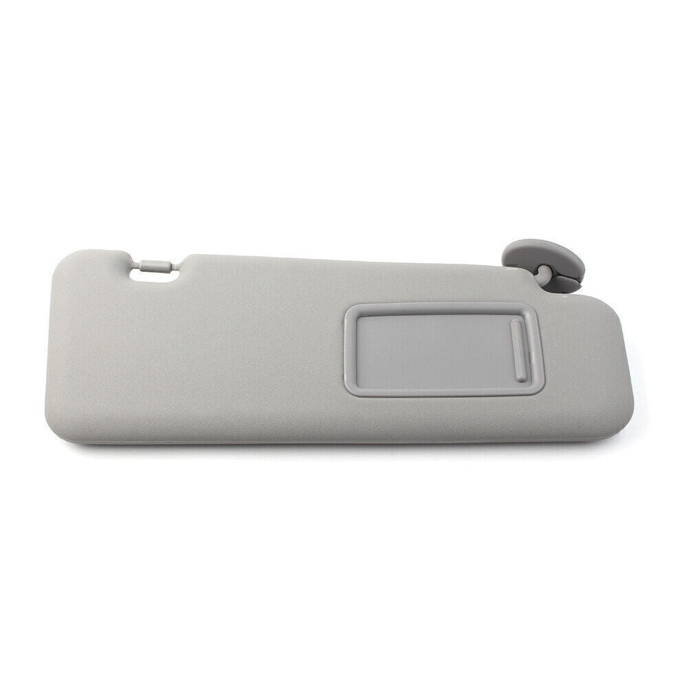 for Toyota 2008-2013 2009 10 11 Highlander W/ Vanity Light Right Gray Sun Visor