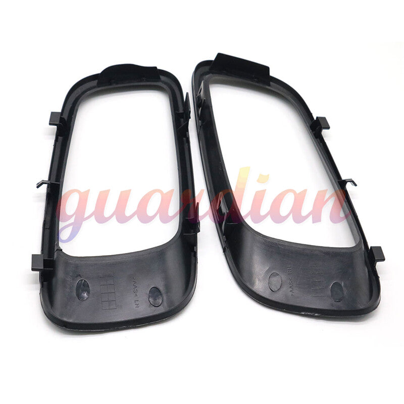 Left + Right fog light frame covers for Mitsubishi Pajero MONTERO MK3 00-03