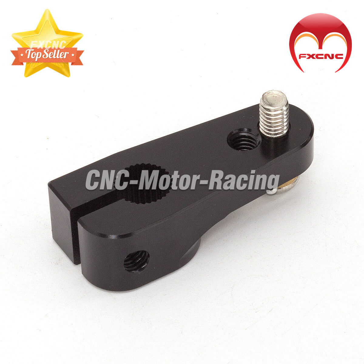 CNC motorcycle rear wheel gear shift arm suitable for GSXR600, GSXR750, GSX-R750, black.