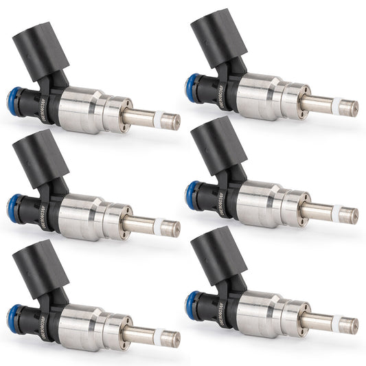 6Pcs 06E906036F Fuel Injectors For 2008-2012 for Audi Q5 for A4 for A5 for A6 2.0 2.8L 3.0L 3.2L