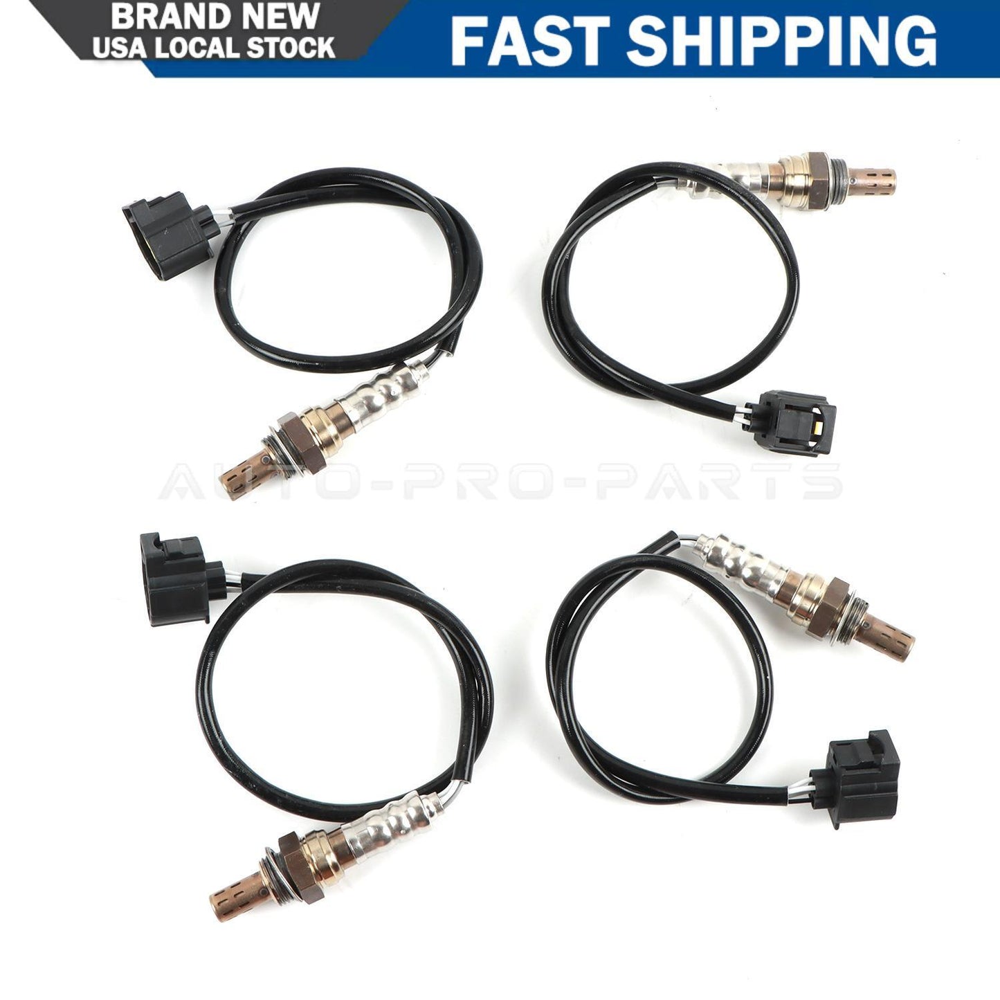 4X O2 Oxygen Sensor Upstream Downstream fits 2001-2018 for Jeep Grand Cherokee V6 V8