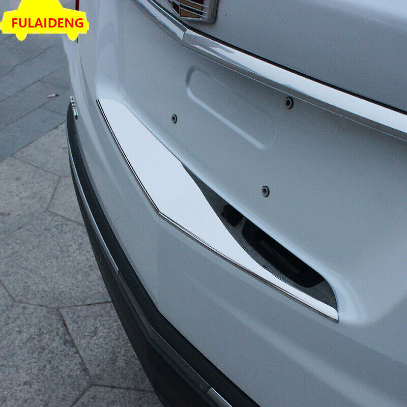 for Cadillac XT5 2016-2020 Car Chrome Rear Trunk Tailgate Lid Cover Decor Trim