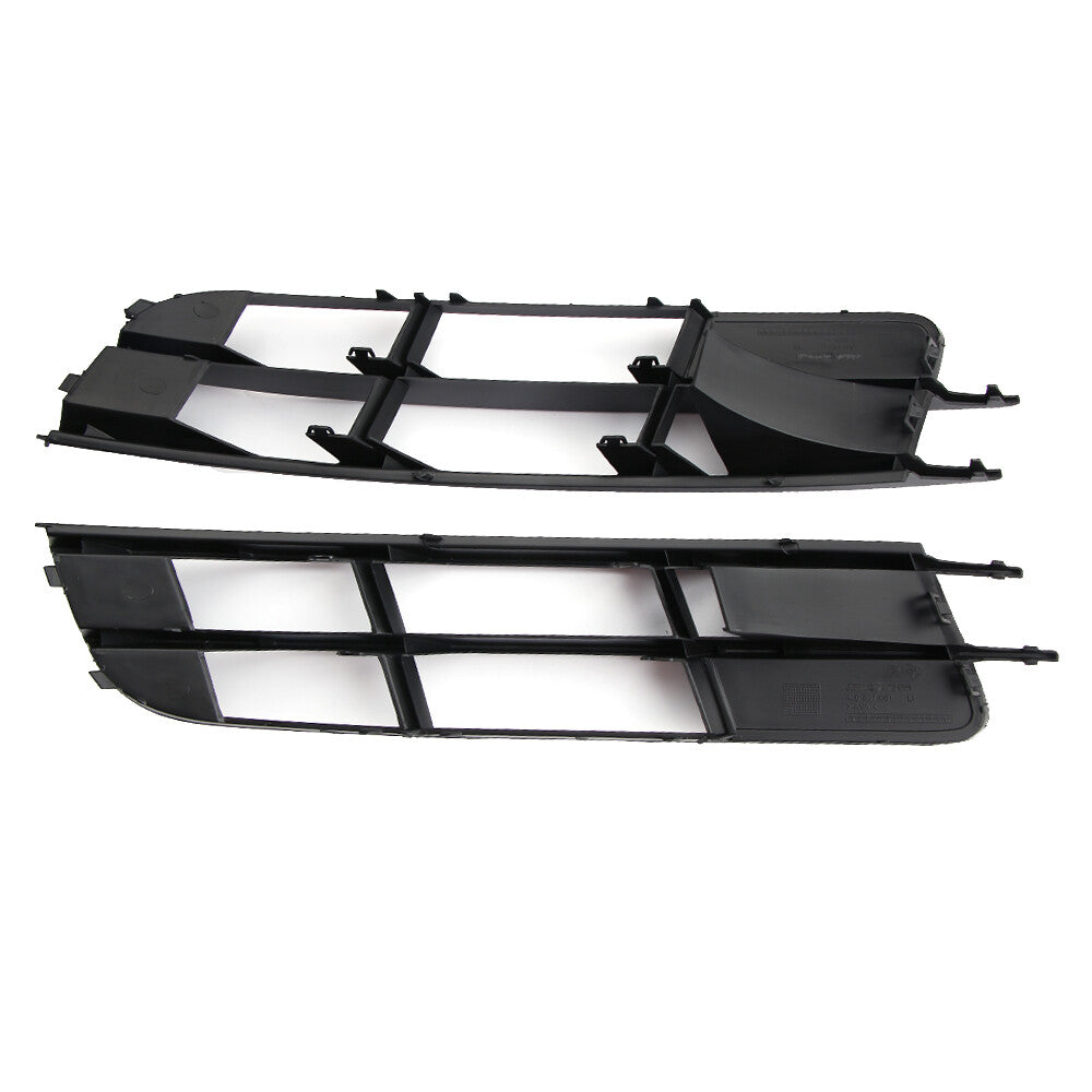 2-piece front bumper fog light grille barbecue trim cover for 06-09 for Audi Q7
