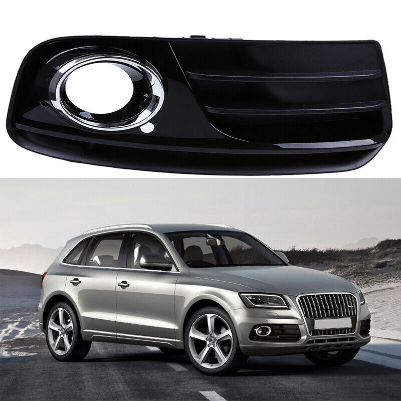 Right Front Bumper Lower Fog Light Grille Grill Cover for Audi Q5 8R 2012-2016