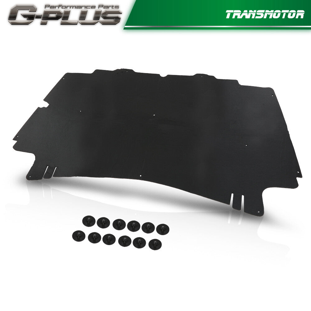 Range hood insulation pad, 1/2 inch heat blanket and clips suitable for 2002-2009 for Dodge for Ram 2500 3500
