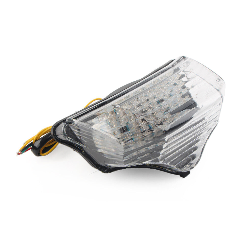 for Yamaha FZ6 FZ600 FZ6-S2 2006-2009 LED Taillight Brake Turn Signal Clear Lens
