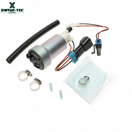 450LPH High Performance Fuel Pump +Kit F90000267 E85 NEW TIA485-2