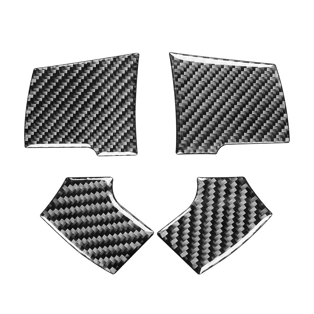 Carbon Fiber Interior Steering Wheel Cover Trim for Ford F-150 2004-2008