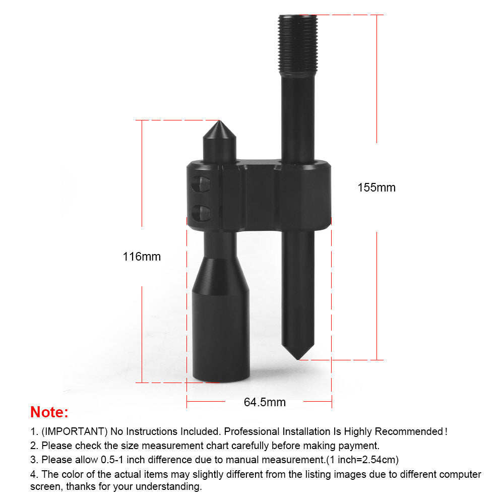 Automotive alloy H-type shift blade extended adjustable extender gear transmission + 3 adapters