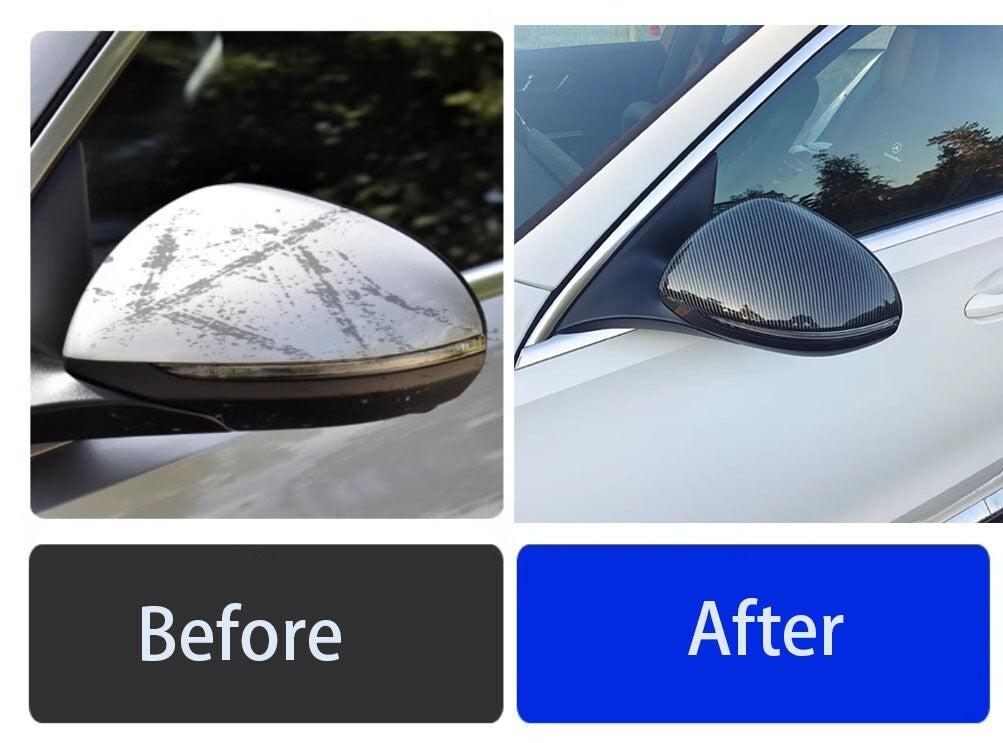 For 2022-2024 for Mercedes-Benz C-Class GLC Accessories Side Mirror Cover Guard Trim