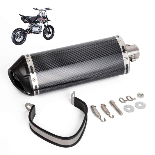 Universal Motorcycle Exhaust Muffler Tail Pipe w/ DB Killer Slip On 38mm
