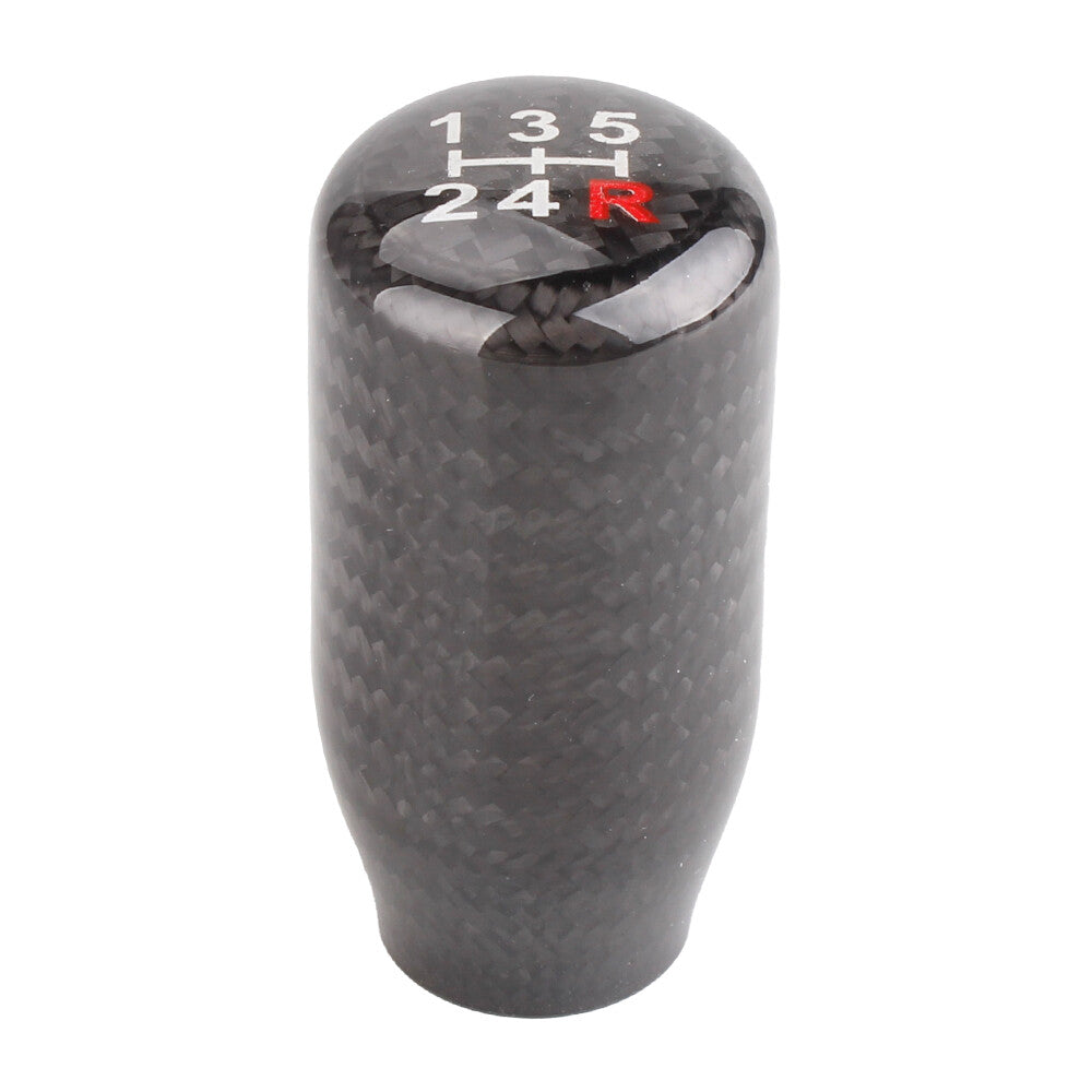 JDM Aluminum Manual Transmision Stick Shifter Carbon Fiber Shift Knob 5/6 Speed