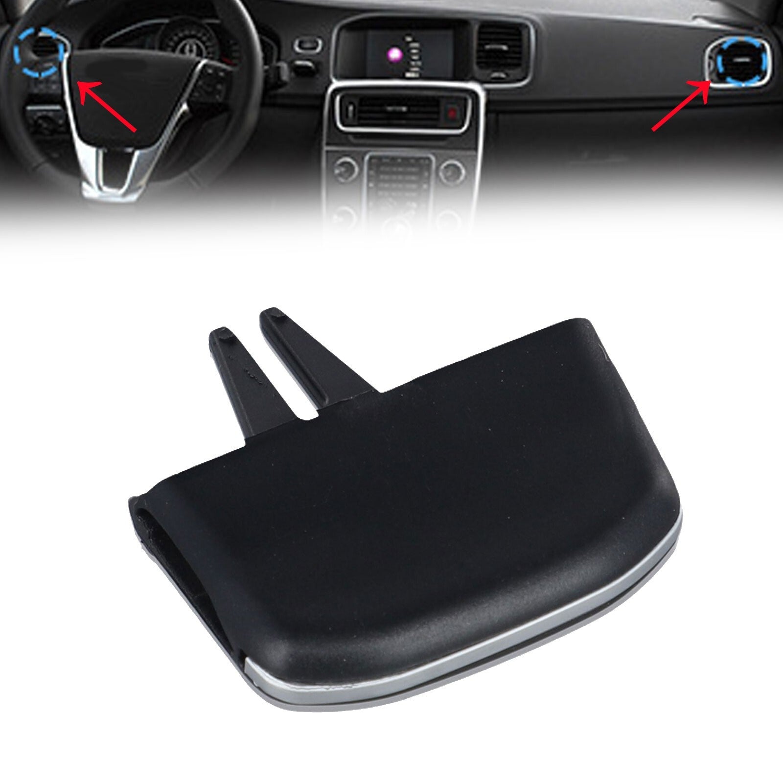AC Outlet Clip for Volvo For V40 and For S60 Direct Fit Front Left Right Parts