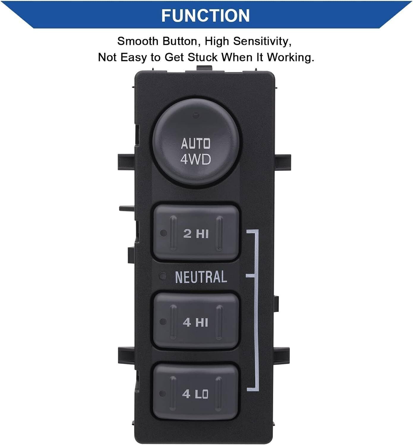 for Chevy for GMC for Sierra Silverado for Yukon 15709327 4WD Four Wheel Drive Switch