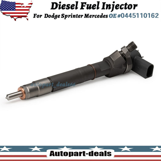0445110163 Diesel Fuel Injector Nozzle for Mercedes / for Dodge Sprinter OM647 2.7L