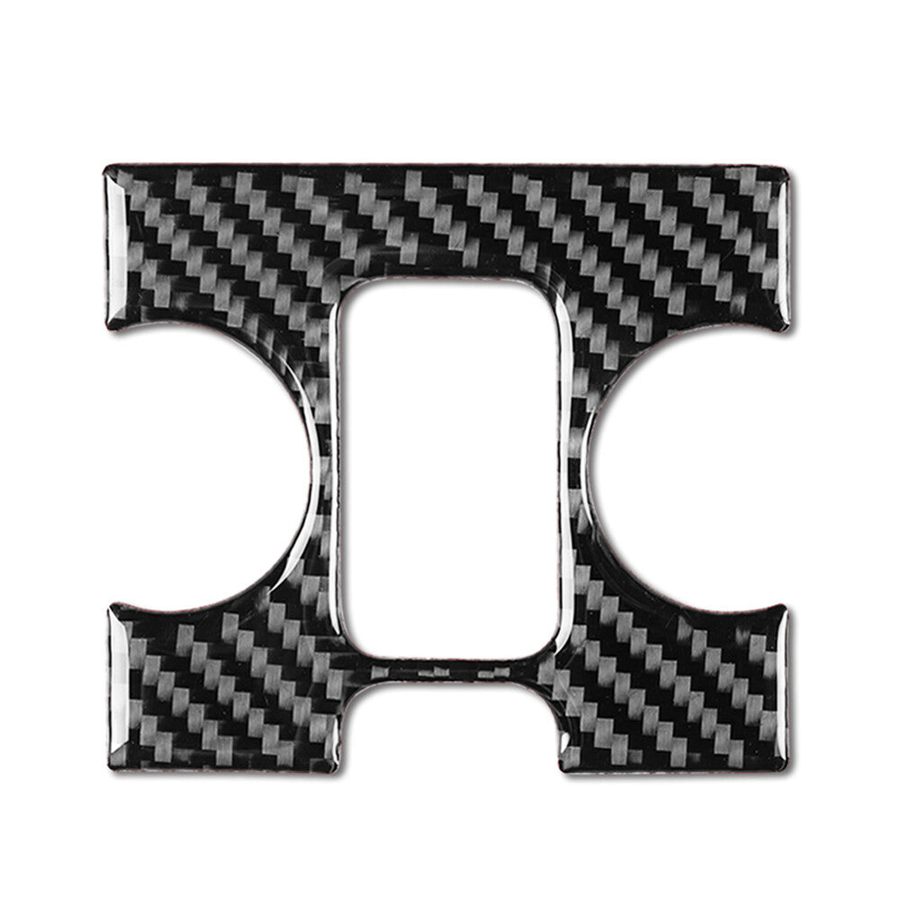Hazard Light Button Cover Trim for Honda S2000 2004-2009 Carbon Fiber Black Car