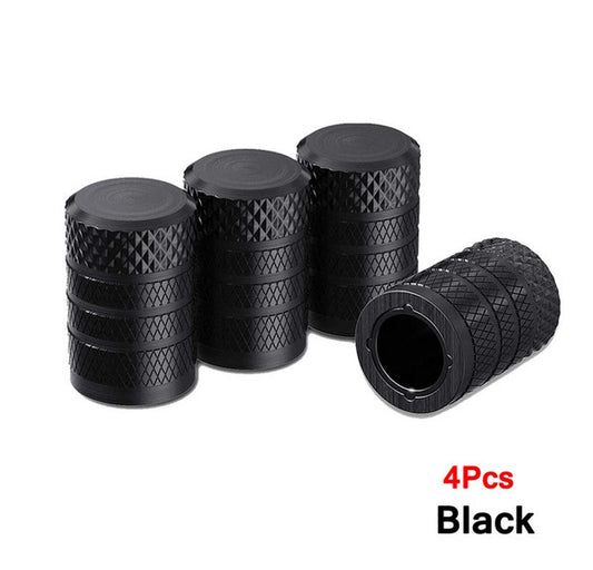 4-piece car tire valve cover rod air dust cover dice silver for Honda for Suzuki