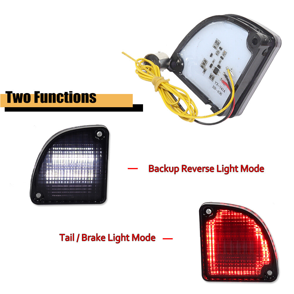 Smoked spare taillight with gasket for 1968-1972 for Chevrolet for GMC C10 pickup trucks.