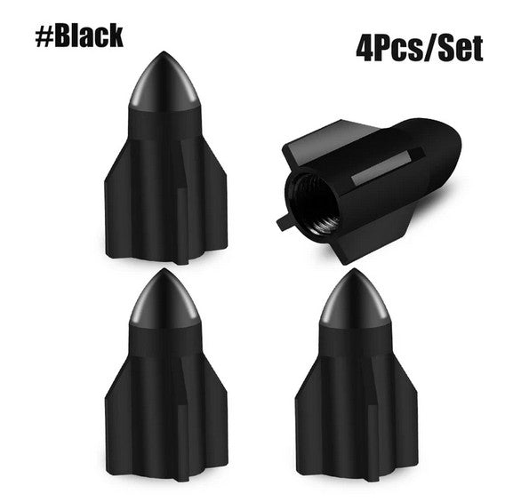 4-Piece Car Tire Valve Cover Stem Air Dust Cover Black Punisher Skull for Jeep for Mini