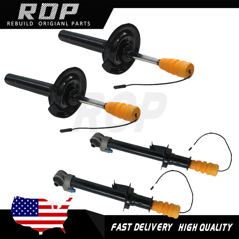 4X Front Rear Shock Absorbers Damper EDC for BMW 1995-2001 E38 740i 740iL 750iL
