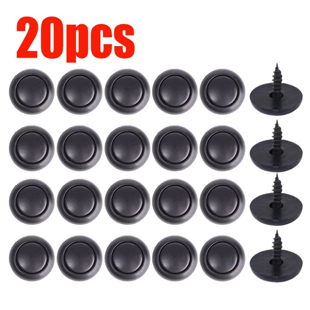 Car Interior Roof Repair Kit 20Pcs Snap Pins for Sagging Headliner Buckle