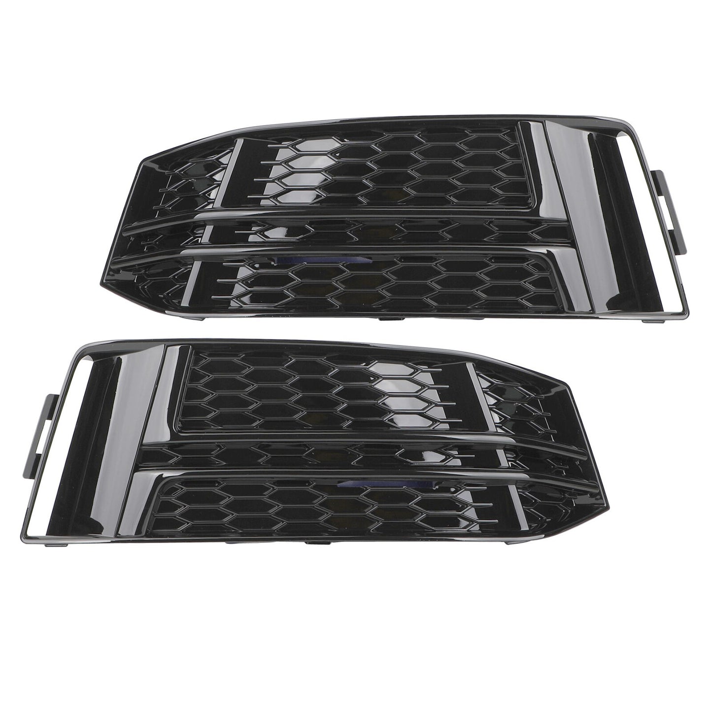 Front Bumper Fog Light Grille Cover Cap For 2016-18 for AUDI A4 B9 S-LINE Right Left
