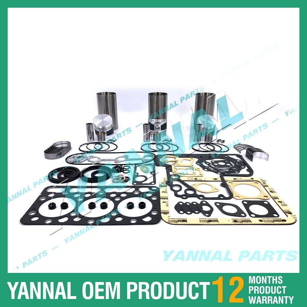 D850 Overhaul and Reconstruction Kit with Shims and Bearings for Kubota Diesel Engines