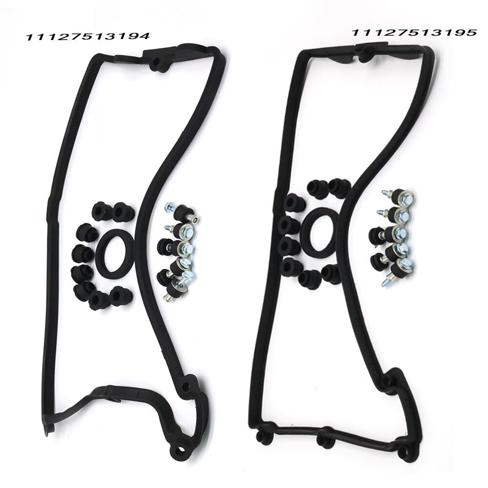 Valve cover gasket kit with bolt seal suitable for BMW 545i 550i 645ci 745i X5 4.4L 4.8L