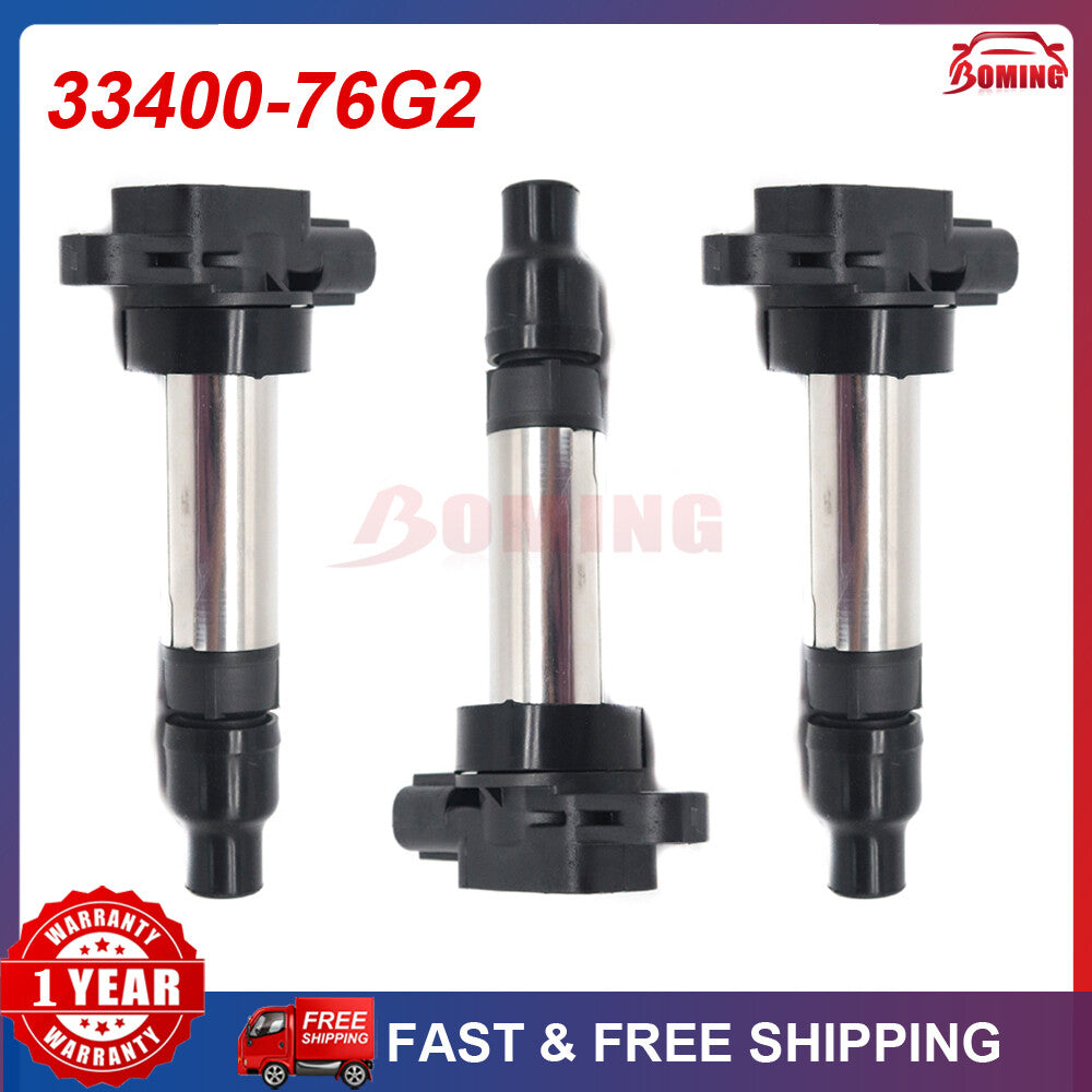 33400-76G2 3340076G2 New Ignition Coil Pack 3Pcs for Suzuki Carry 099700-095