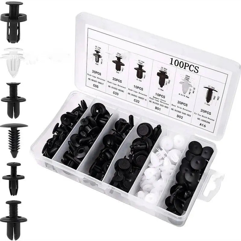 Car Interior Decroation Panel Fixing Clip Bumper Fastener Retainer Handle Tool