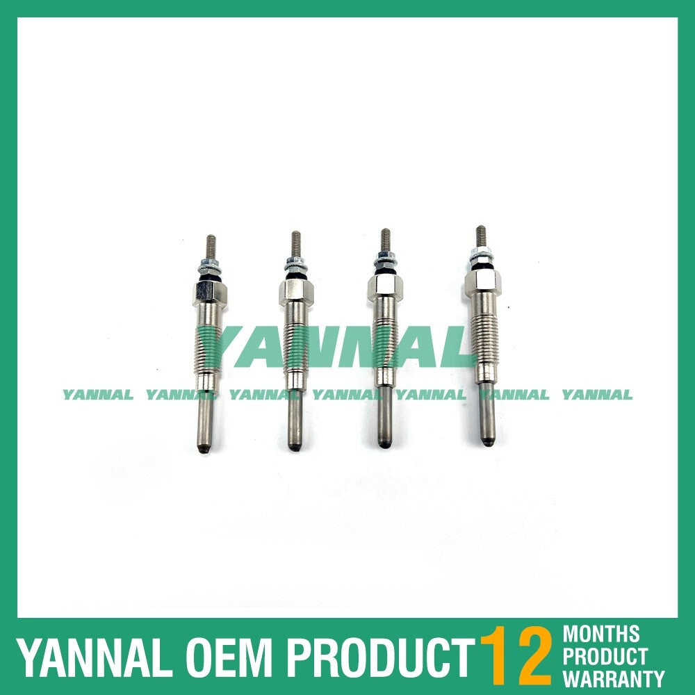 Four electric heating plugs are compatible with for Mitsubishi Pajero NJ 4cyl 2.8L 4M40 4M40T 19110-1050