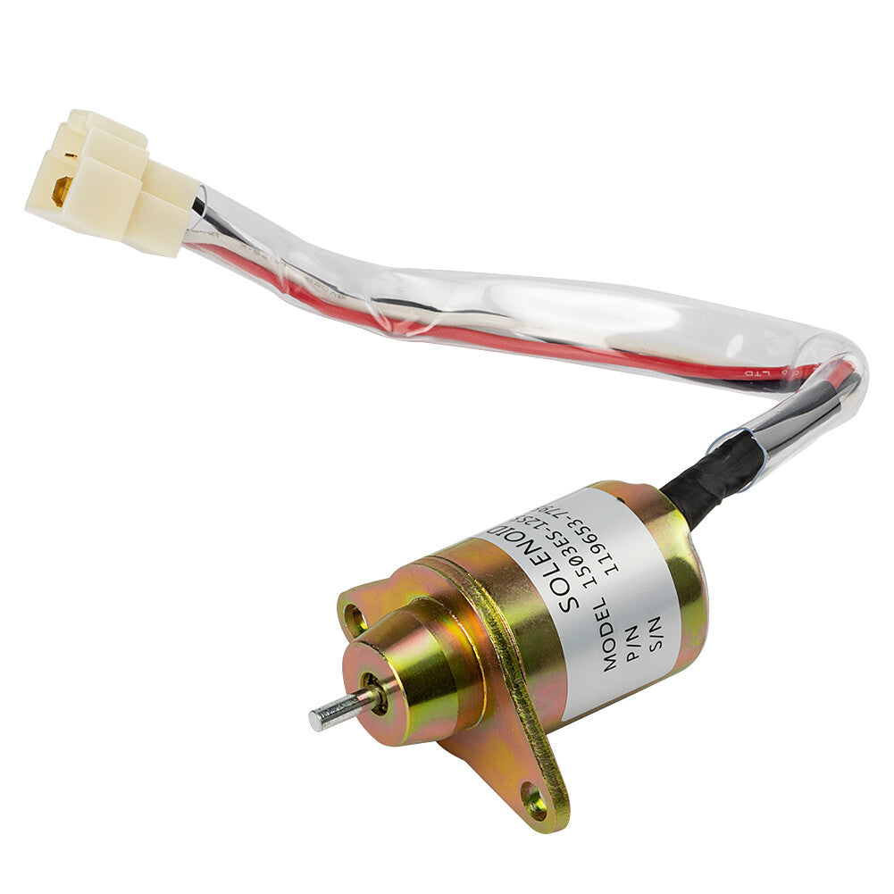 Suitable for Yanmar 119653-77950 12V fuel shut-off solenoid valve 1503ES-12S5SUC5S
