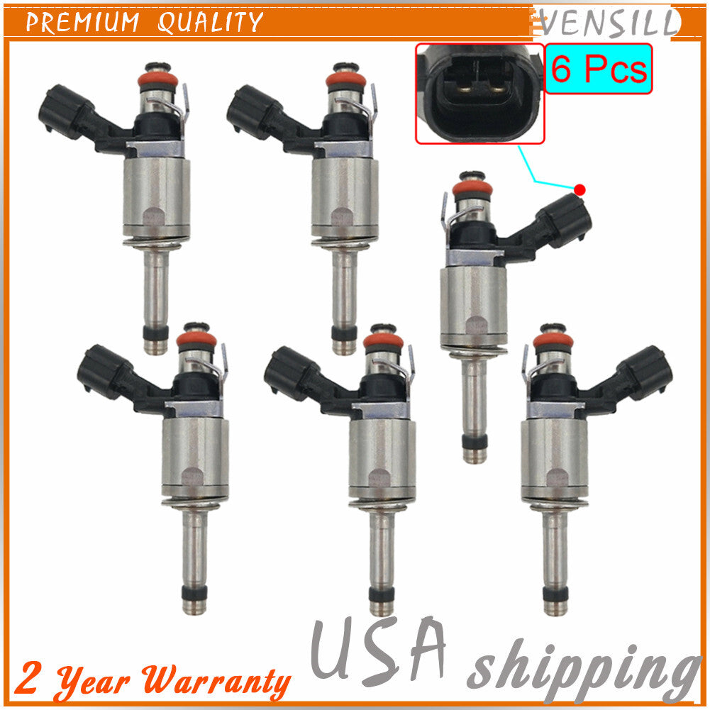 Set of 6X Fuel Injectors BL3E-HB for Ford F-150 Transit 150 250 V6-3.5L 11-13