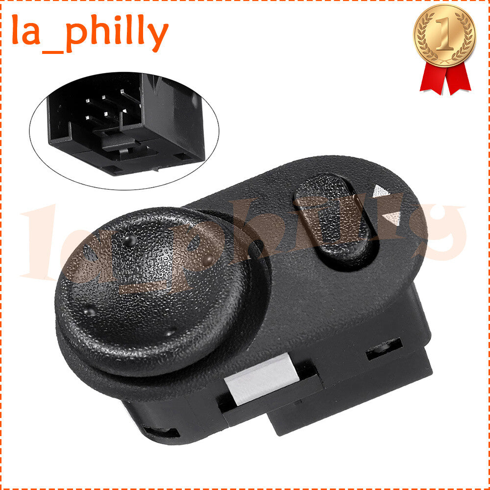 8 Pins Mirror Adjustment Switch 6240487 for Vauxhall for Opel Vectra Black Replace