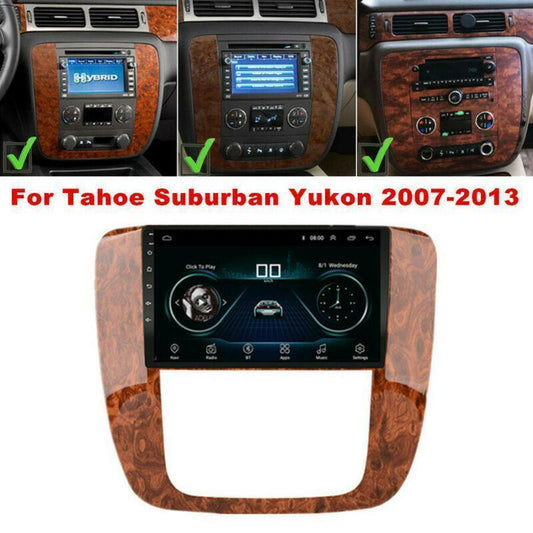 for Chevy Tahoe Suburban for GMC for Yukon Android 10.1 Radio GPS 9 Stereo FM 2007-2013