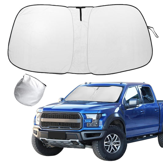 For 21-24 for Ford F150 Cab Privacy Cover UV Block Windshield Sun Shade Accessories